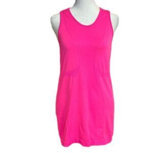 ZYIA hot pink workout top nylon blend activewear details throughout spring - M